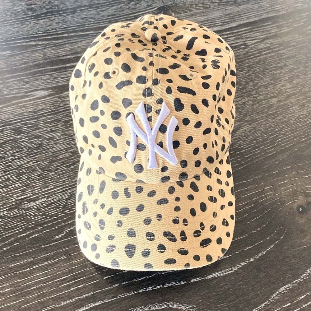 47 Brand NY Yankees leopard print hat